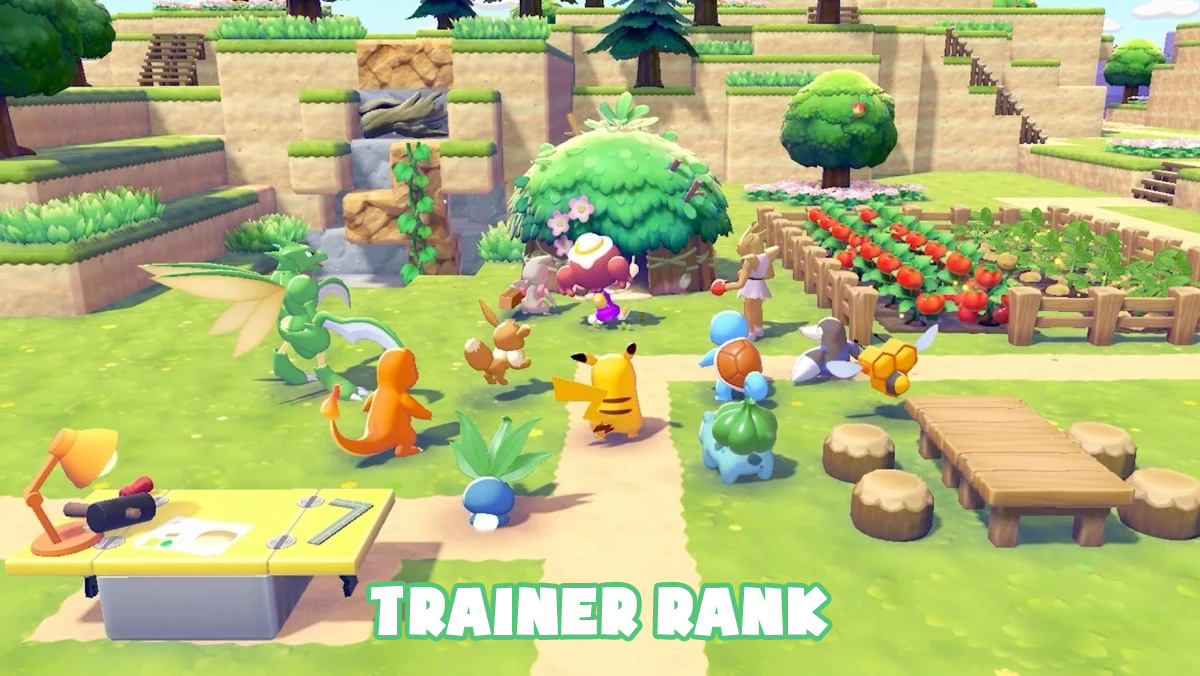 Peringkat pelatih Pokémon Pokopia