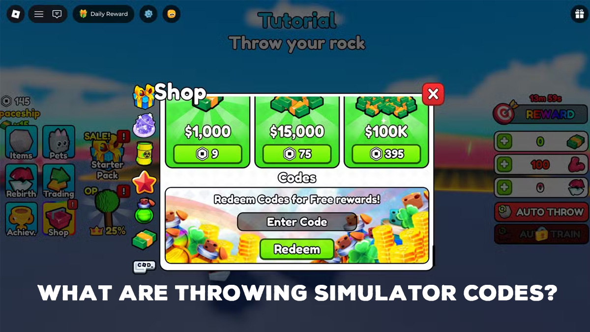 Apa itu kode Throwing Simulator